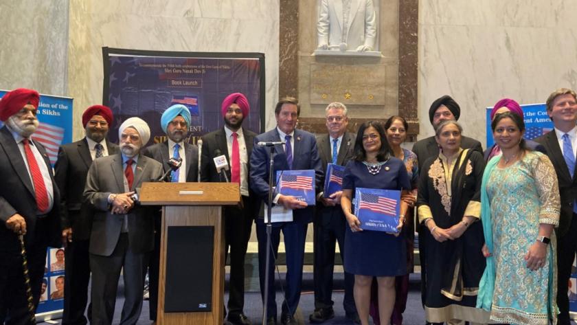 John Garamendi Honoring the Sikh Community.